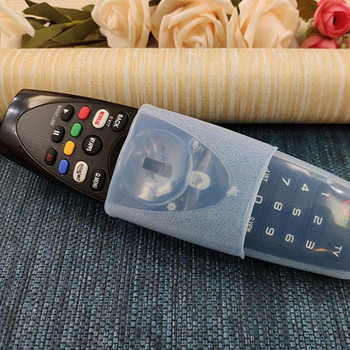 Прозрачен силиконов калъф за LG Dynamic TV Remote Control Protective Cover AN-MR600/650 Thicken Anti-fall Shockproof Sleeve