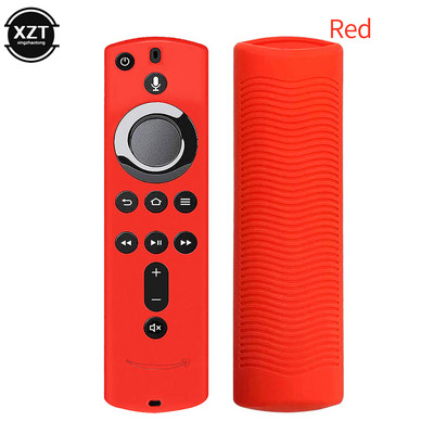 Perivi, izdržljivi protuklizni dodaci Poklopac daljinskog upravljača Zaštitna maska Silikonska otporna na udarce za 5,9 inčni Fire TV Stick 4K