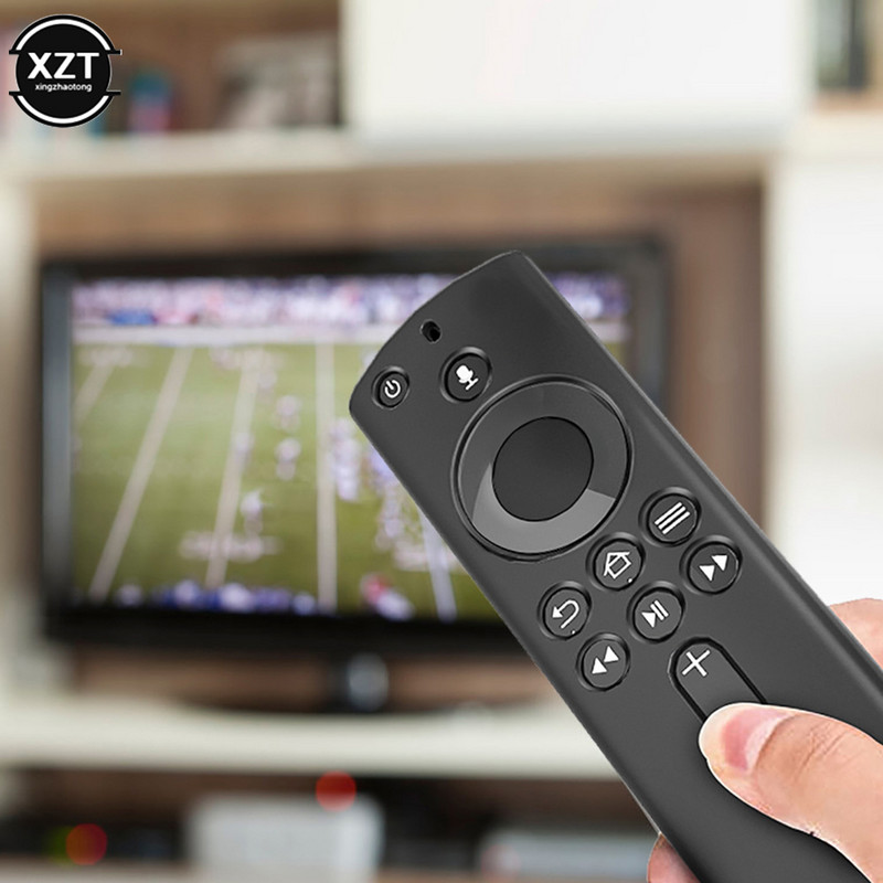 Perivi, izdržljivi protuklizni dodaci Poklopac daljinskog upravljača Zaštitna maska Silikonska otporna na udarce za 5,9 inčni Fire TV Stick 4K
