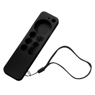 2023. gada jauns pretnozaudēšanas aizsargmaciņš Apple TV 4K 2. paaudzes Siri tālvadības pretslīdēšanai, izturīgs, triecienizturīgs silikona vāciņš