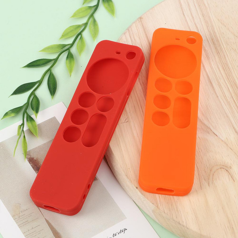 2023. gada jauns pretnozaudēšanas aizsargmaciņš Apple TV 4K 2. paaudzes Siri tālvadības pretslīdēšanai, izturīgs, triecienizturīgs silikona vāciņš