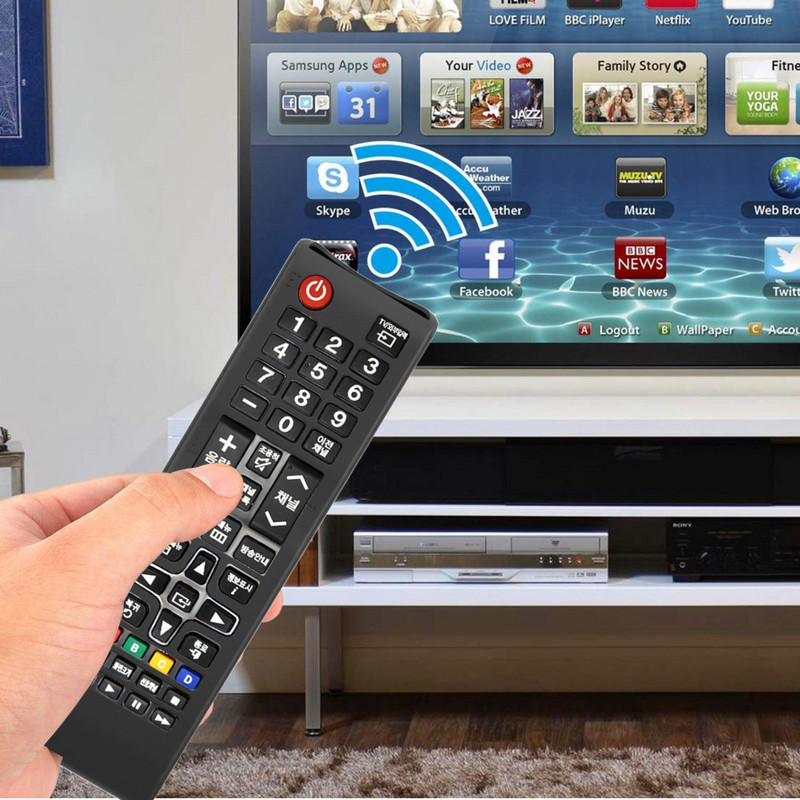 Silikona mazgājams televizora tālvadības pults aizsargvāciņš Samsung AA59-00602A 00600A 00817A 00785A 00601A BN59 -01180A