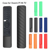 Silikona tālvadības pults futrālis Xiaomi P1 Mi TV P1/P1E/Q1/Q1E A2 58 55 50 43 32 43 P1E55 XMRM-19 TV Stick aizsargapvalks
