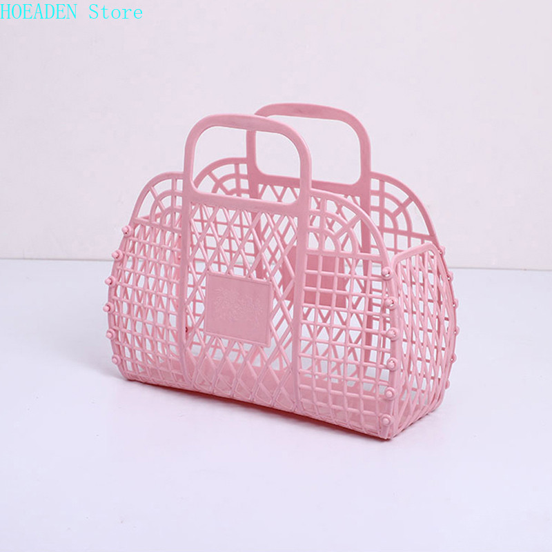 Vannas istabas dobās veļas glabāšanas grozs Sieviešu vannas veļas grozs Ziedu tīkls Pārnēsājams veļas grozs Mājas apģērbu organizators