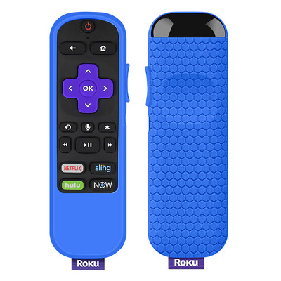 Zaštitna torbica za TCL Roku TV Steaming Stick 3600R Remote, silikonski poklopac otporan na udarce Remote Controller Skin, Anti Slip Univer