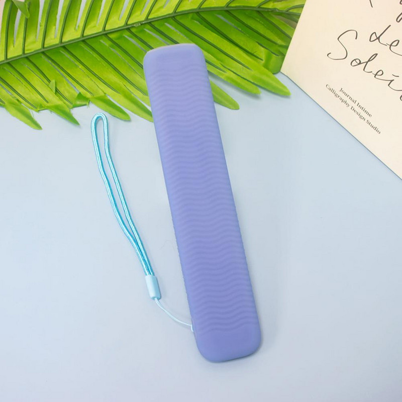 1 komplekta tālvadības pults aizsarga aizsargpārklājs pretslīdēšanas tekstūra ar virves pilnībā pārklājošu triecienizturīgu aizsargmaciņu TCL