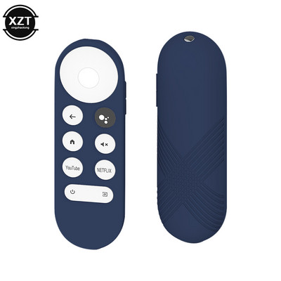 1 PC neslīdošs, mīksts silikona futrālis Chromecast tālvadības pults aizsargapvalks Chromecast TV 2020 balss tālvadības pultij