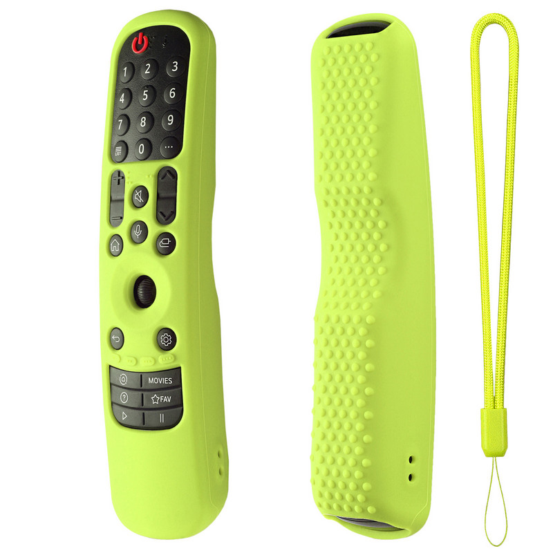 LGMR21GA / MR21GC Smart TV tālvadības pults aizsargmaciņam Triecienizturīgs, izturīgs silikona vāciņš, necaurlaidīgs apvalks