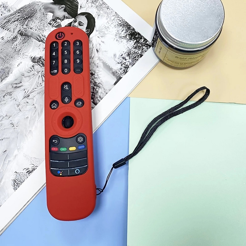 Silikona aizsargājošie tālvadības pults vāciņi LG Smart TV AN-MR21 AN-MR21GC LG OLED televizoram Magic Remote AN MR21GA tālvadības korpuss