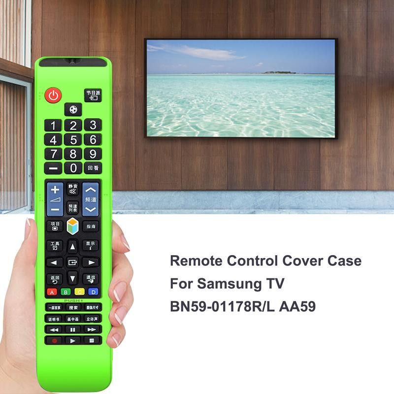 Tālvadības pults vāciņa futrālis priekš AA59-00652A AA59-00594A BN59-01178R/L aizsargvāciņš Samsung televizoram BN59-01178B AA59-00790A korpusam