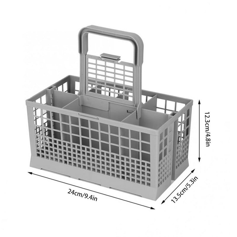 Jauna universālā trauku mazgājamās mašīnas galda piederumu groza uzglabāšanas kaste Virtuves palīglīdzekļa rezerves daļu trauku mazgājamās mašīnas uzglabāšanas kaste