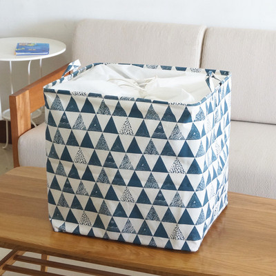 100L saliekams veļas grozs, apaļš uzglabāšanas tvertnes maisiņš, liels šķērslis, saliekams apģērbs Rotaļlietu grozs spainis Organizators liela ietilpība