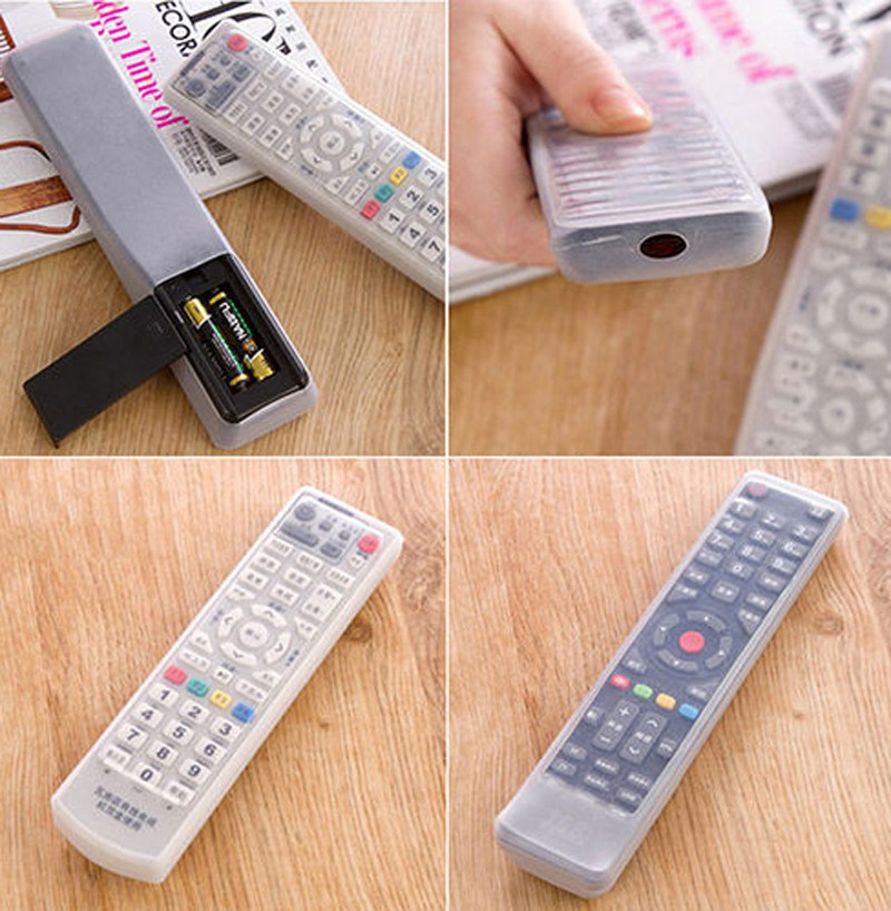 Elegants jauns televizora tālvadības pults komplekts, ūdensnecaurlaidīgs putekļu silikona aizsargvāciņš