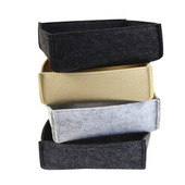 Nordic Felt otthoni tárolókosár tárolódoboz asztali nappali veranda kulcs törmeléktartó gyapjú otthoni rendszerező tárolókosarak