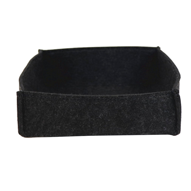 Nordic Felt otthoni tárolókosár tárolódoboz asztali nappali veranda kulcs törmeléktartó gyapjú otthoni rendszerező tárolókosarak