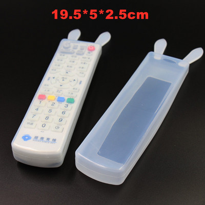 24 méret Szilikon TV távirányító tok burkolat Videó TV beltéri egység Klíma porvédő tárolótáska pormentes vízálló