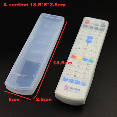 24 méret Szilikon TV távirányító tok burkolat Videó TV beltéri egység Klíma porvédő tárolótáska pormentes vízálló