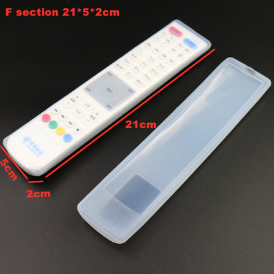 24 méret Szilikon TV távirányító tok burkolat Videó TV beltéri egység Klíma porvédő tárolótáska pormentes vízálló