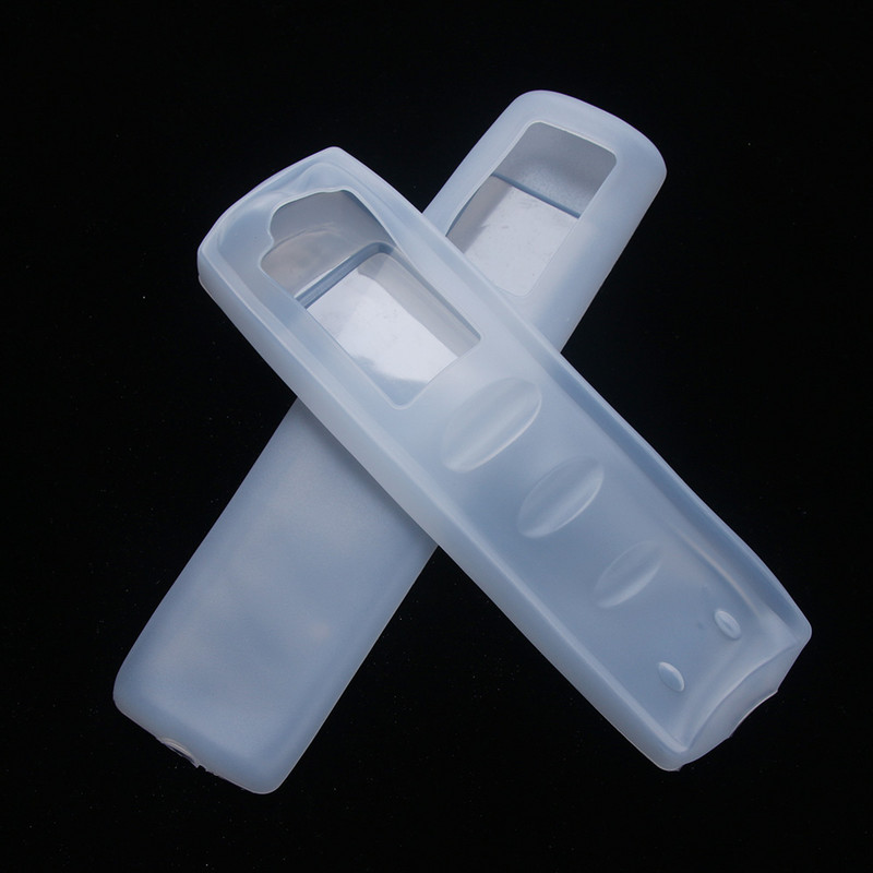 1 gab Silikona glabāšanas soma tālvadības pults putekļu pārsegs TV gaisa kondicionētāja kontroles aizsargājoša turētāja vāka futrālis