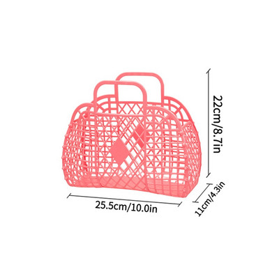 Salokāms glabāšanas grozs Dobs notekas vannas grozs Pārnēsājams vannas istabas organizators Dažādi glabāšanas kaste Bērnu iepirkumu grozi