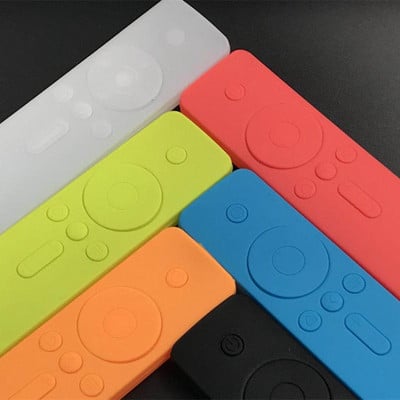 Tālvadības futrāļi priekš Xiaomi 4a4c Voice mīksta silikona aizsargvāciņš priekš Mi Remote Gumijas vāciņš priekš Xiaomi Remote Control Mi TV Box