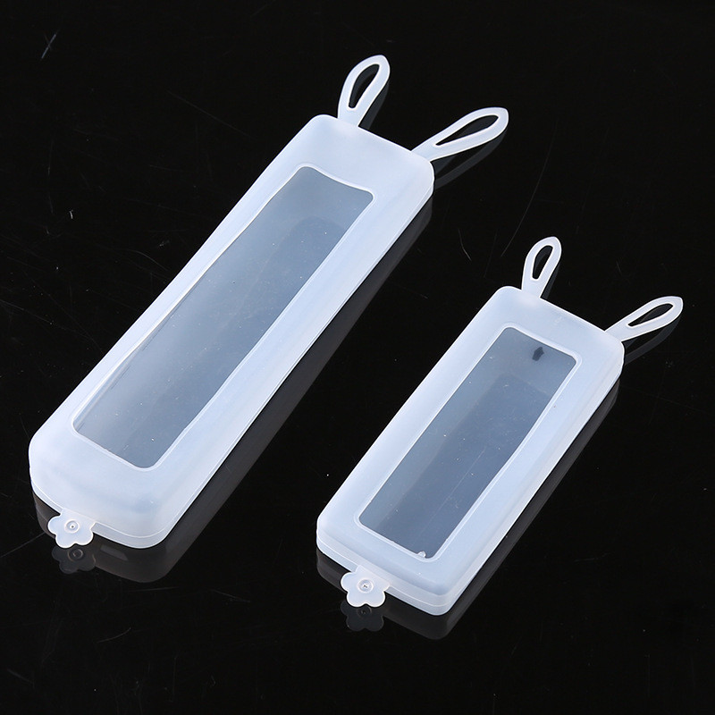 Cute Cartoon Rabbit Ears Silica Gel Αδιάβροχη τσάντα Τηλεόραση Κλιματισμός Τηλεχειριστήριο Προστατευτικό μανίκι Διαφανές προστατευτικό προστασίας από τη σκόνη