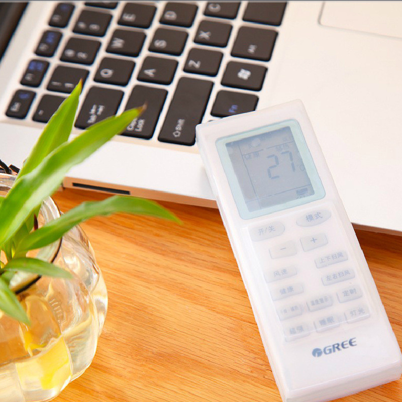 Légkondicionáló távirányító burkolata Távirányító távirányítóhoz Szilikon burkolatok Átlátszó vízálló és porálló D