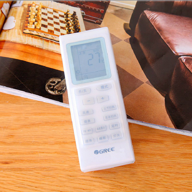 Légkondicionáló távirányító burkolata Távirányító távirányítóhoz Szilikon burkolatok Átlátszó vízálló és porálló D