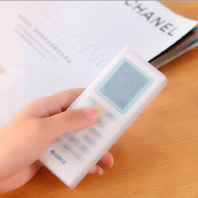 Légkondicionáló távirányító burkolata Távirányító távirányítóhoz Szilikon burkolatok Átlátszó vízálló és porálló D