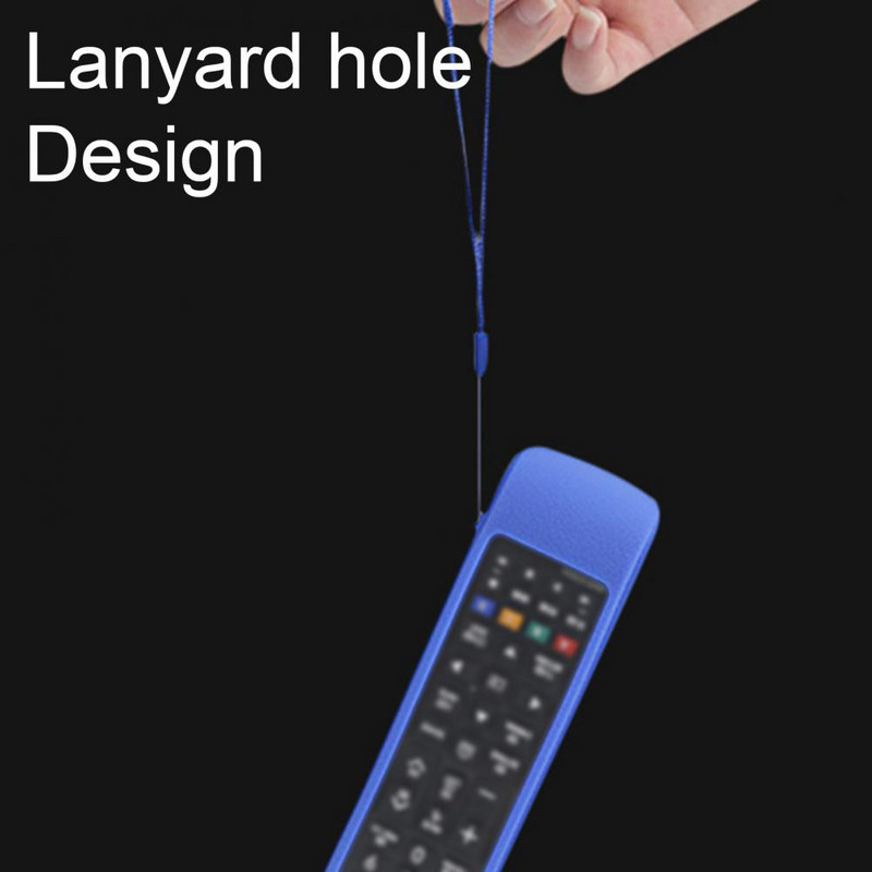 Πολύχρωμη θήκη τηλεχειριστηρίου Αντιπτωτική, ανθεκτική στη σκόνη Κάλυμμα τηλεχειριστηρίου Έξυπνη θήκη τηλεχειριστηρίου LCD