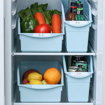 1 бр. Бюро Преносима кошница за съхранение Битова Кухня Бутилка за подправки Кутия за сортиране на зеленчуци Кошница за съхранение на разни вещи за баня Нова