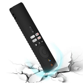 Калъф за дистанционно за XiaoMis\' 4K TV MiBoX 2-ро поколение дистанционни устройства TV Stick Control Cover Силиконов удароустойчив Удобен за кожата протектор за дистанционно управление