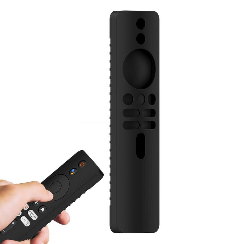 Tālvadības futrālis XiaoMis 4K TV MiBoX 2. paaudzes tālvadības pultīm TV Stick vadības vāciņš Silikona triecienizturīgs ādai draudzīgs tālvadības aizsargs