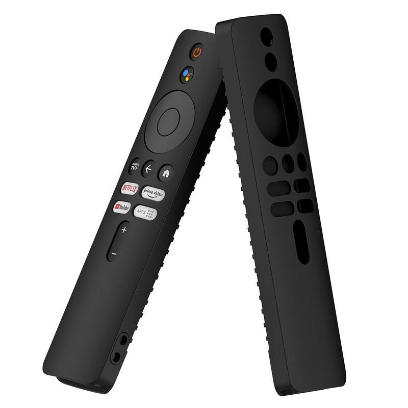Tālvadības futrālis XiaoMis 4K TV MiBoX 2. paaudzes tālvadības pultīm TV Stick vadības vāciņš Silikona triecienizturīgs ādai draudzīgs tālvadības aizsargs