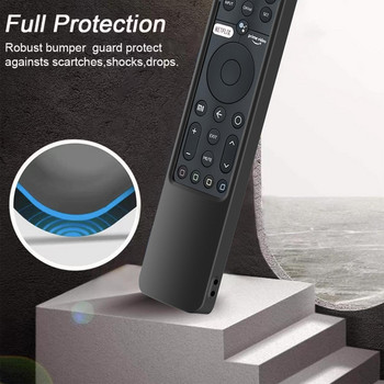 Силиконов защитен калъф за XAOMI MI TV P1/P1E/Q1 Smart TV Voice Remote Control Меко, устойчиво на удари защитно покритие, устойчиво на надраскване