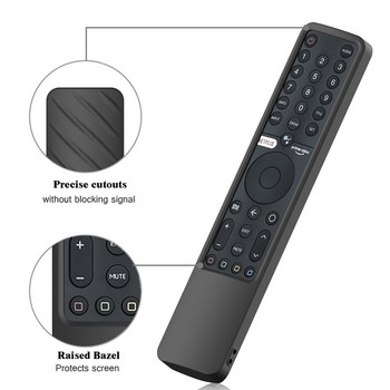Силиконов защитен калъф за XAOMI MI TV P1/P1E/Q1 Smart TV Voice Remote Control Меко, устойчиво на удари защитно покритие, устойчиво на надраскване