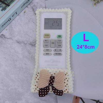 Televizoriaus nuotolinio valdymo pulto dangtelio dėklas, atsparus dulkėms, apsauginis dangtelis nuo dulkių Oro kondicionavimas TV nuotolinio valdymo pulto dangteliai Apsauginis dėklo valdymo dėklas