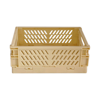 6 krāsas. Uzglabāšanas grozu kārtošana Korpuss Salokāms Studentu Galdvirsmas Grozs Lentes Kancelejas preces Plastmasas salokāms konteinera Uzglabāšanas Kaste