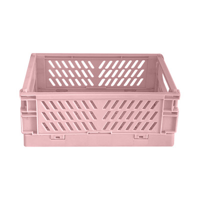 6 krāsas. Uzglabāšanas grozu kārtošana Korpuss Salokāms Studentu Galdvirsmas Grozs Lentes Kancelejas preces Plastmasas salokāms konteinera Uzglabāšanas Kaste