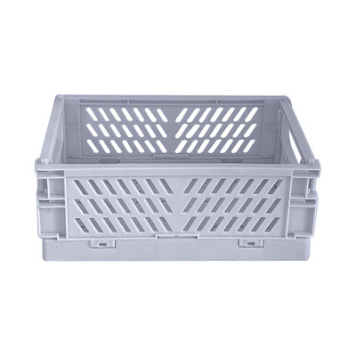 6 krāsas. Uzglabāšanas grozu kārtošana Korpuss Salokāms Studentu Galdvirsmas Grozs Lentes Kancelejas preces Plastmasas salokāms konteinera Uzglabāšanas Kaste