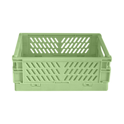 6 krāsas. Uzglabāšanas grozu kārtošana Korpuss Salokāms Studentu Galdvirsmas Grozs Lentes Kancelejas preces Plastmasas salokāms konteinera Uzglabāšanas Kaste