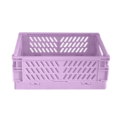 6 krāsas. Uzglabāšanas grozu kārtošana Korpuss Salokāms Studentu Galdvirsmas Grozs Lentes Kancelejas preces Plastmasas salokāms konteinera Uzglabāšanas Kaste