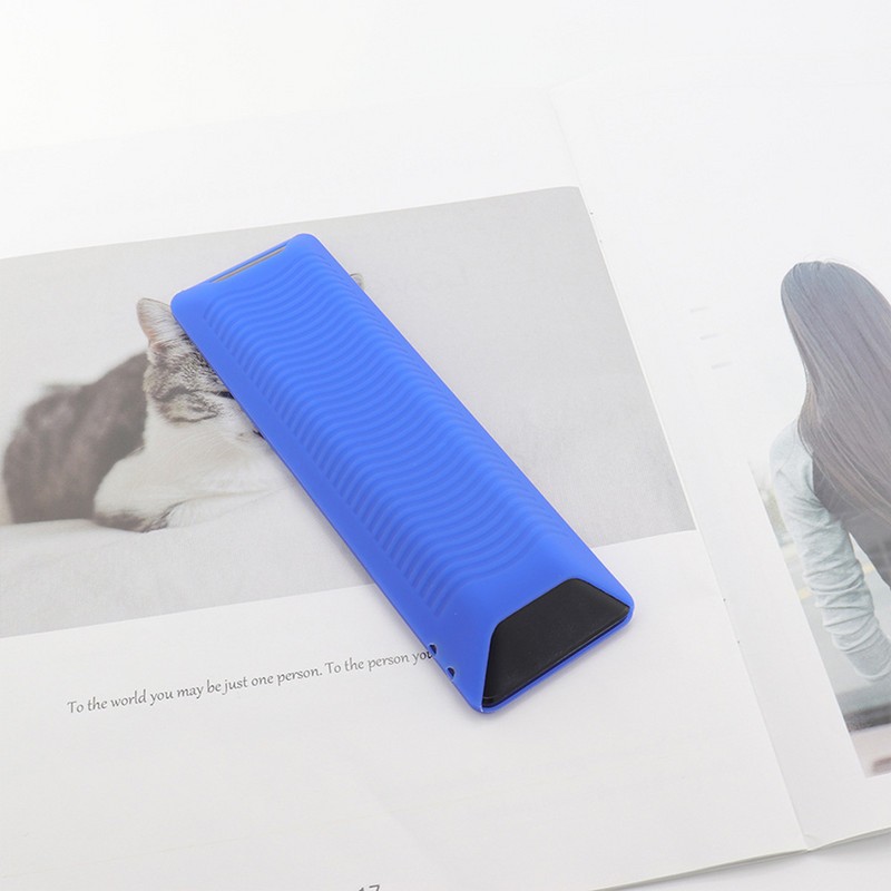 1 gab. Silikona futrālis Mājsaimniecības televizora tālvadības pults vāciņš Triecienizturīgs putekļu necaurlaidīgs gaismas tālvadības pults futrālis aizsargvāciņš