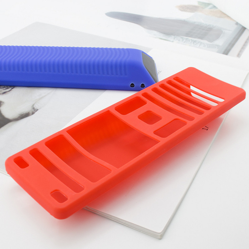 1 gab. Silikona futrālis Mājsaimniecības televizora tālvadības pults vāciņš Triecienizturīgs putekļu necaurlaidīgs gaismas tālvadības pults futrālis aizsargvāciņš