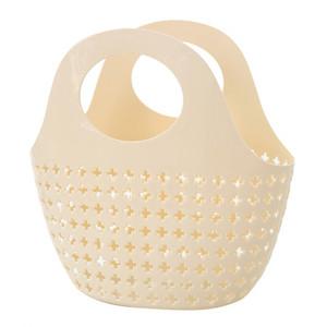 1 tk Plastikust kaasaskantav vannikorv šampoon Mitmesugused hoiukorv Multifunktsionaalne õõneskorv vannitoa jaoks