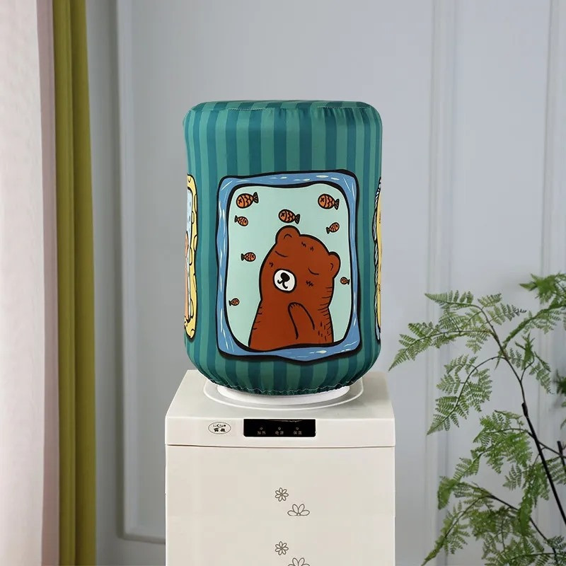 Naujas biuro mielas kibiro dekoro dulkėms atsparus talpyklos butelio apsaugas namų vandens dozatoriaus dangtelis gėrimo fontano dulkių dangtelis