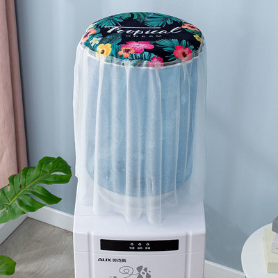 Vandens balionėlio dulkių dangteliai buitinis modernus dekoratyvinis geriamojo fontano mašinos apsauginis nėrinys pilnai dengiantis virtuvės priedas