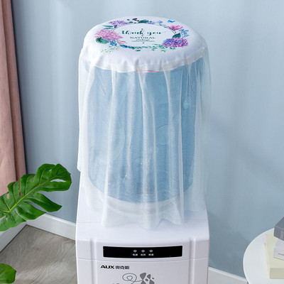 Vandens balionėlio dulkių dangteliai buitinis modernus dekoratyvinis geriamojo fontano mašinos apsauginis nėrinys pilnai dengiantis virtuvės priedas