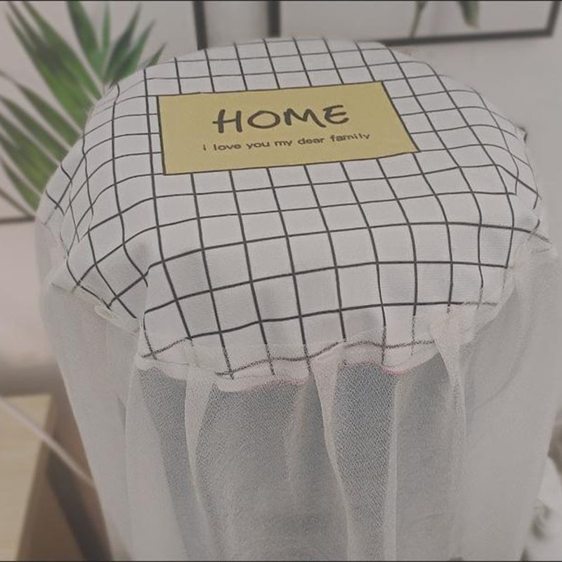 Vandens balionėlio dulkių dangteliai buitinis modernus dekoratyvinis geriamojo fontano mašinos apsauginis nėrinys pilnai dengiantis virtuvės priedas