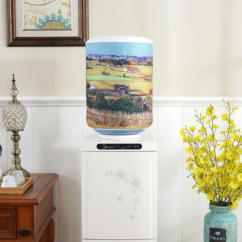 Nauja korėjietiška elastinio vandens balionėlio statinės dangčio vandens balionėlio dangtelio audinio dangčio dulkių dangtelis FC01 versija